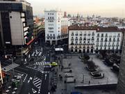 Plaza de Santo Domingo en invierno Plaza de Santo Domingo en invierno